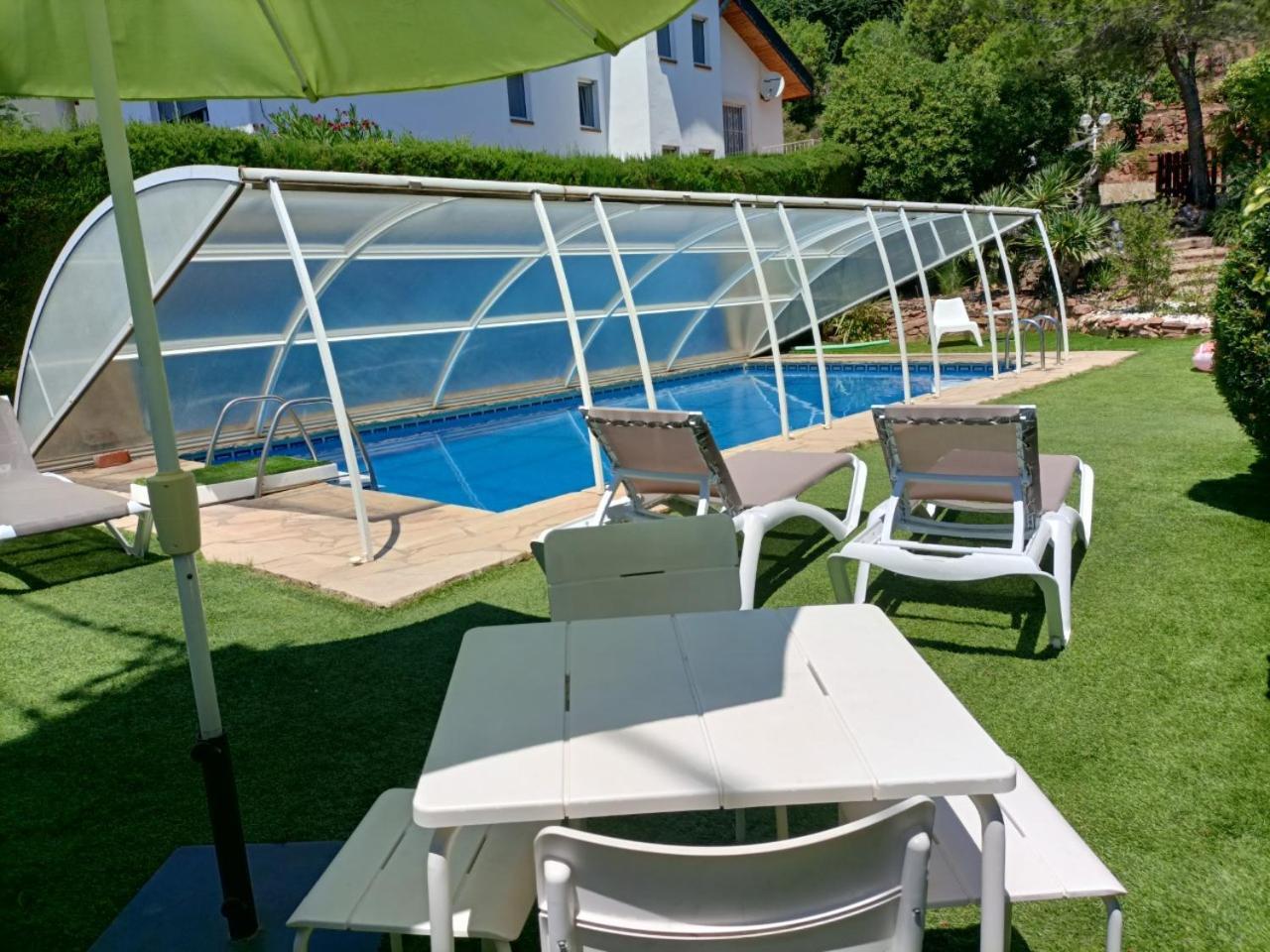 Casa Acogedora Familiar Con Piscina Pallejá Exterior foto